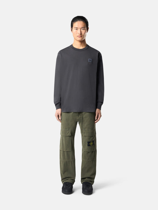 21857 ORGANIC COTTON JERSEY 'FISSATO' EFFECT