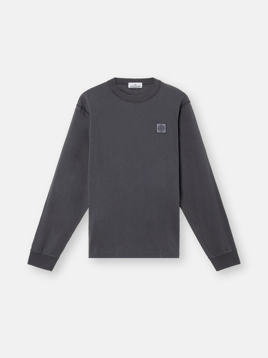 21857 ORGANIC COTTON JERSEY 'FISSATO' EFFECT